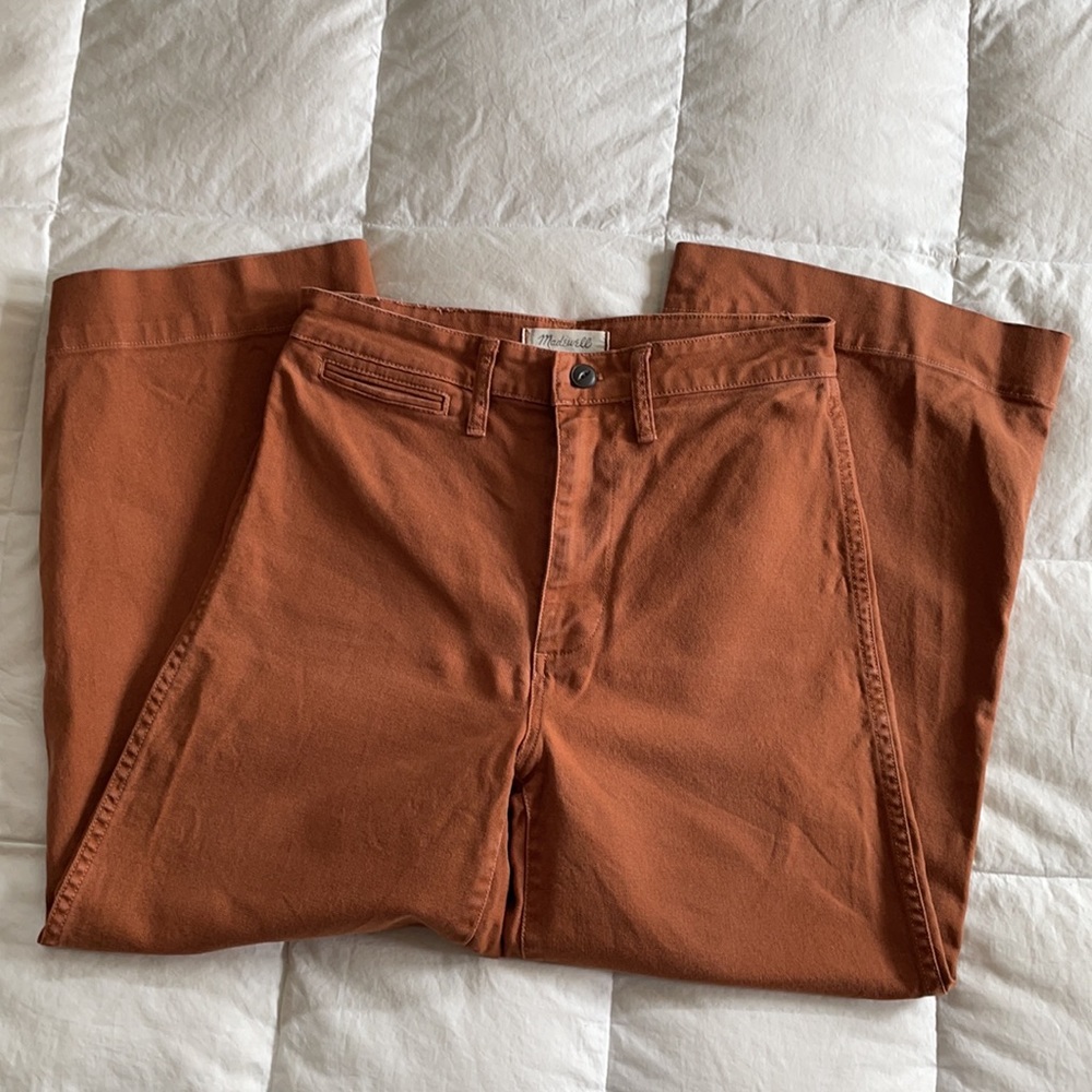 Madewell Wide Leg Crop Pant